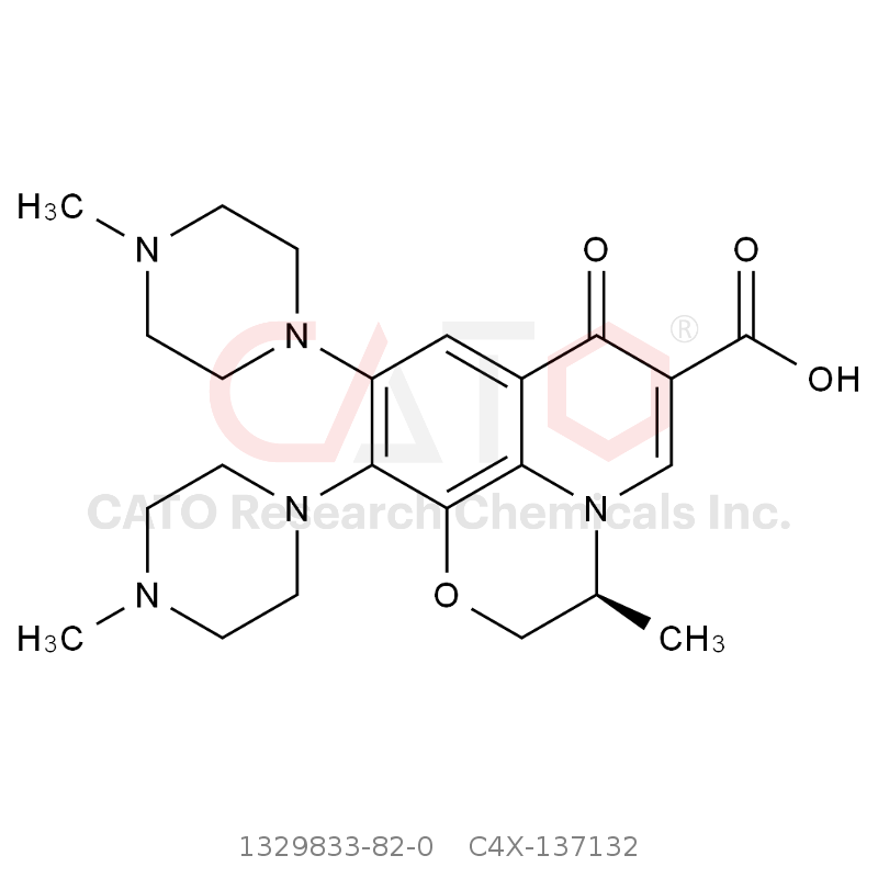 CAS No.:1329833-82-0,Levofloxacin Impurity 32