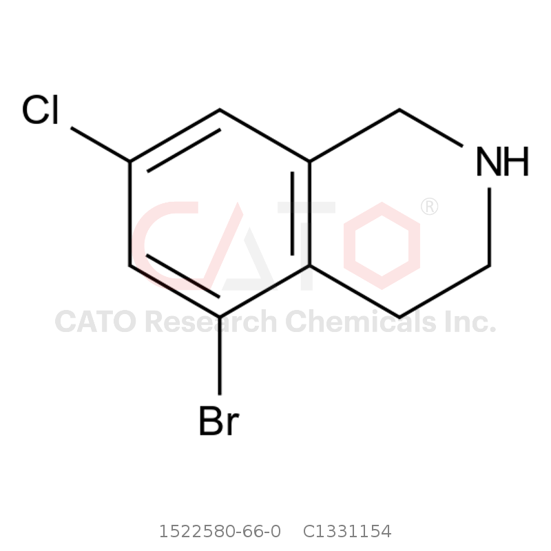 CAS No.:1522580-66-0,5-Bromo-7-chloro-1,2,3,4-tetrahydroisoquinoline