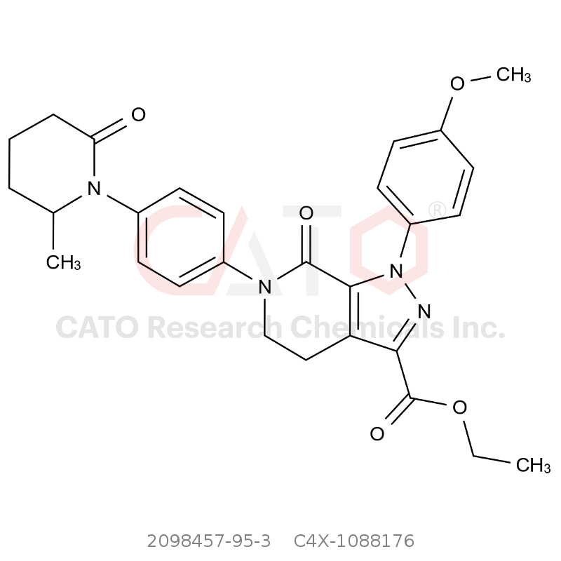 CAS No.:2098457-95-3,阿哌沙班杂质176