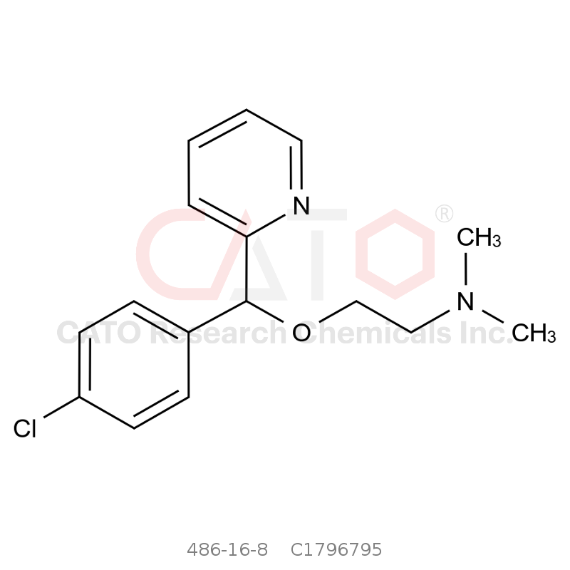 CAS No.:486-16-8,Carbinoxamin