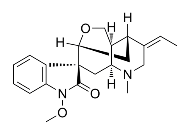 胡蔓藤碱乙 Humantenine CAS 82375-29-9 结构式 Chemical Structure