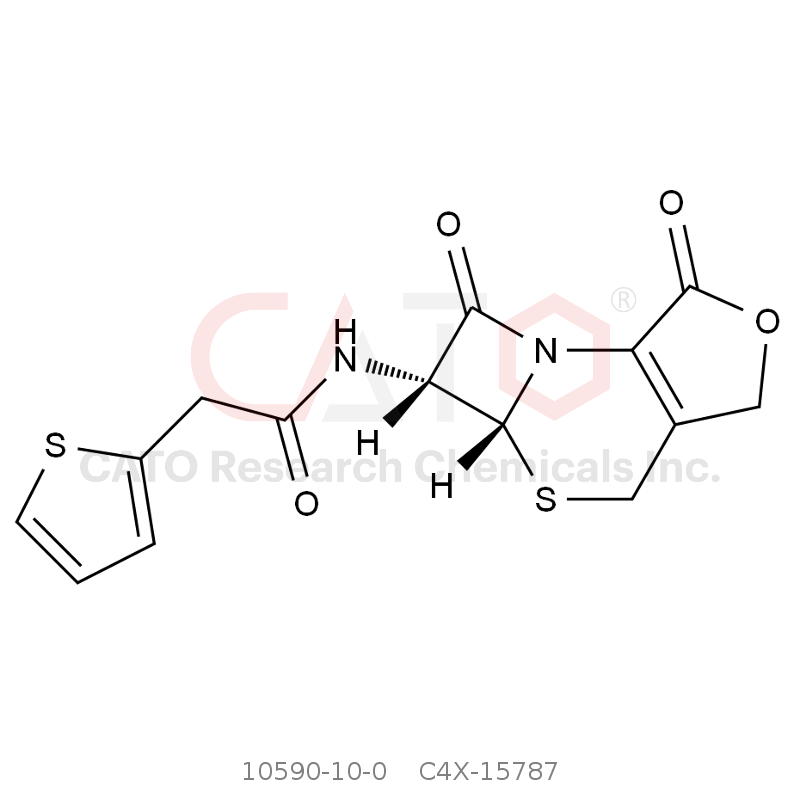 CAS No.:10590-10-0,Cefoxitin EP Impurity C（Cefalotin EP Impurity D）