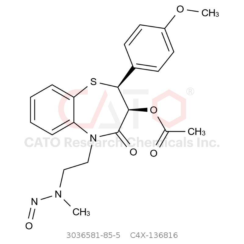 CAS No.:3036581-85-5,Diltiazem Impurity 16