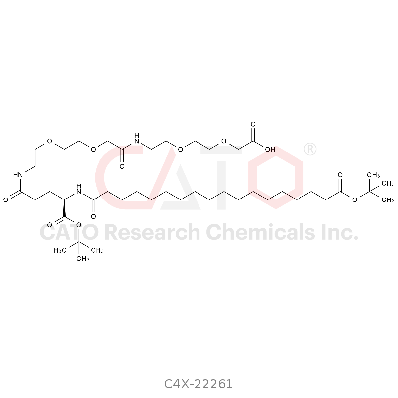 Semaglutide Impurity 1(OtBu-Ste-D-γGlu(OtBu)-AEEA-AEEA-OH)