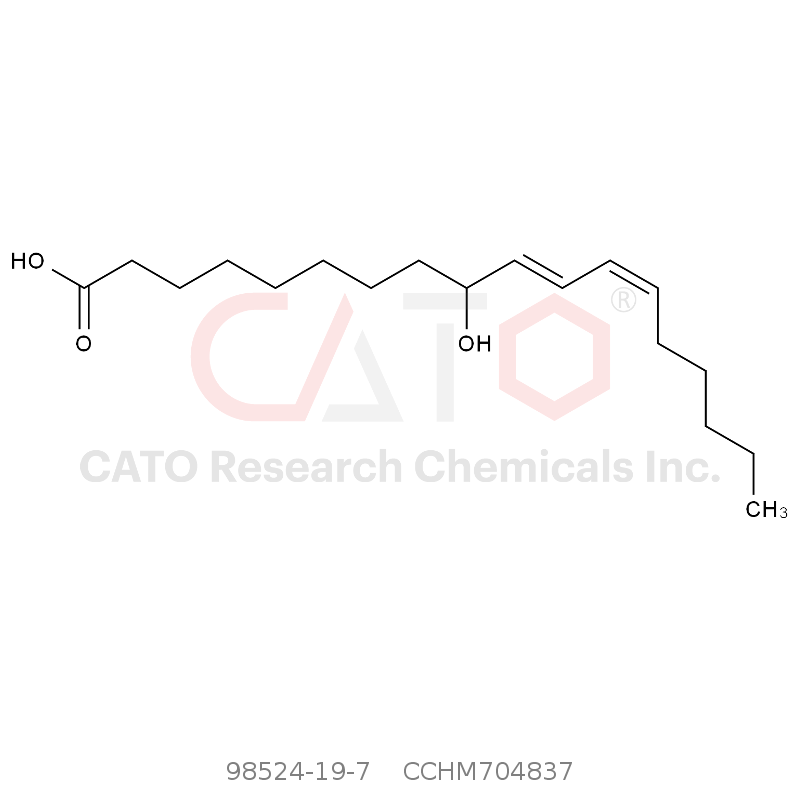 CAS No.:98524-19-7,9-hydroxy-10E,12Z-octadecadienoic Acid