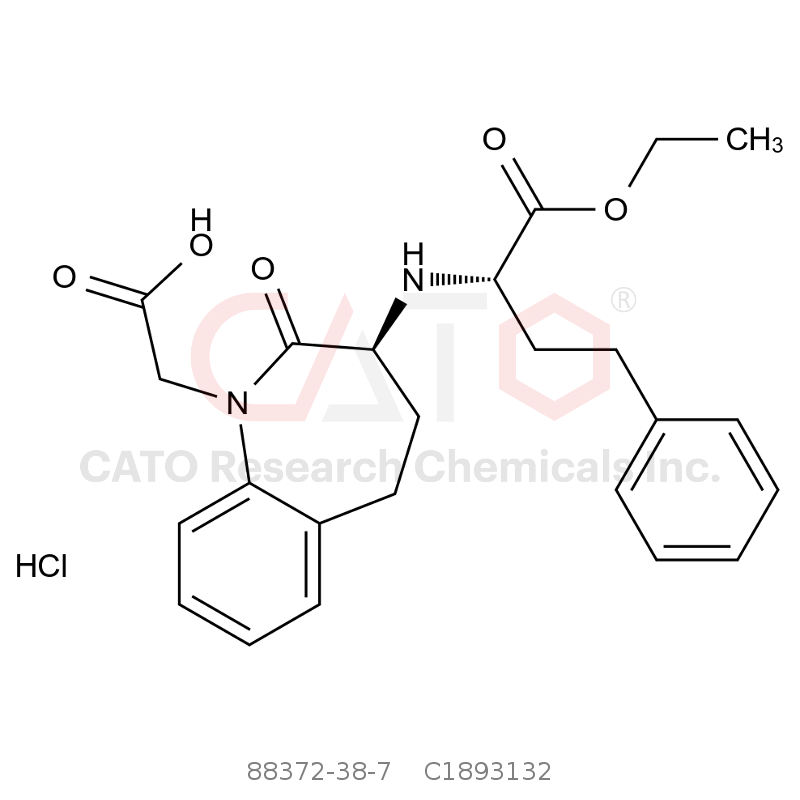 CAS No.:88372-38-7,rel-(1S,3S)-Benazepril Hydrochloride