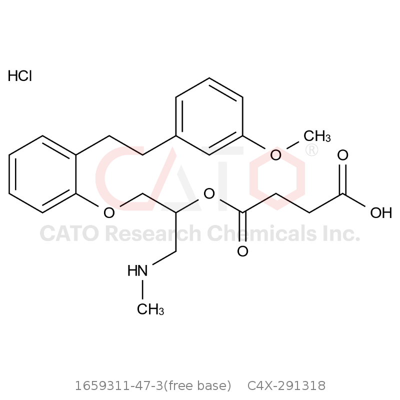CAS No.:1659311-47-3(free base),Sarpogrelate Impurity 18