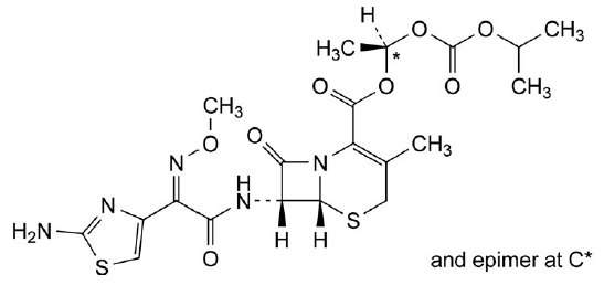 头孢泊肟酯EP杂质B Cefpodoxime Proxetil EP Impurity B CAS 947692-14-0 结构式 Chemical Structure