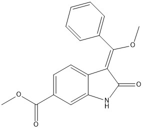 尼达尼布杂质55 Nintedanib Impurity 55 CAS 1438271-13-6 结构式 Chemical Structure