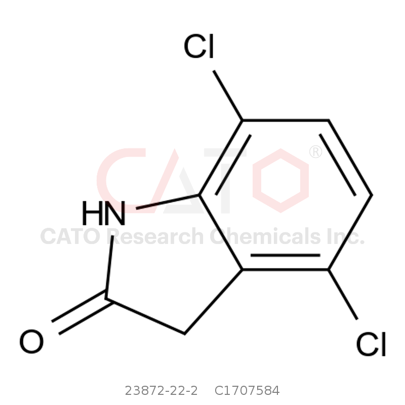 CAS No.:23872-22-2,4,7-dichloro-2,3-dihydro-1H-indol-2-one