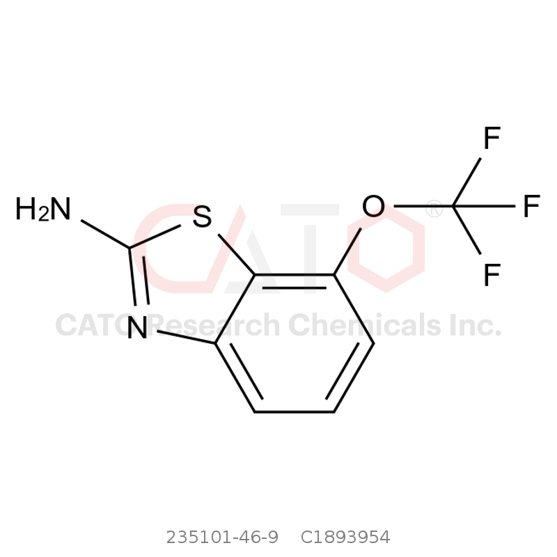 CAS No.:235101-46-9,7-(Trifluoromethoxy)benzo[d]thiazol-2-amine