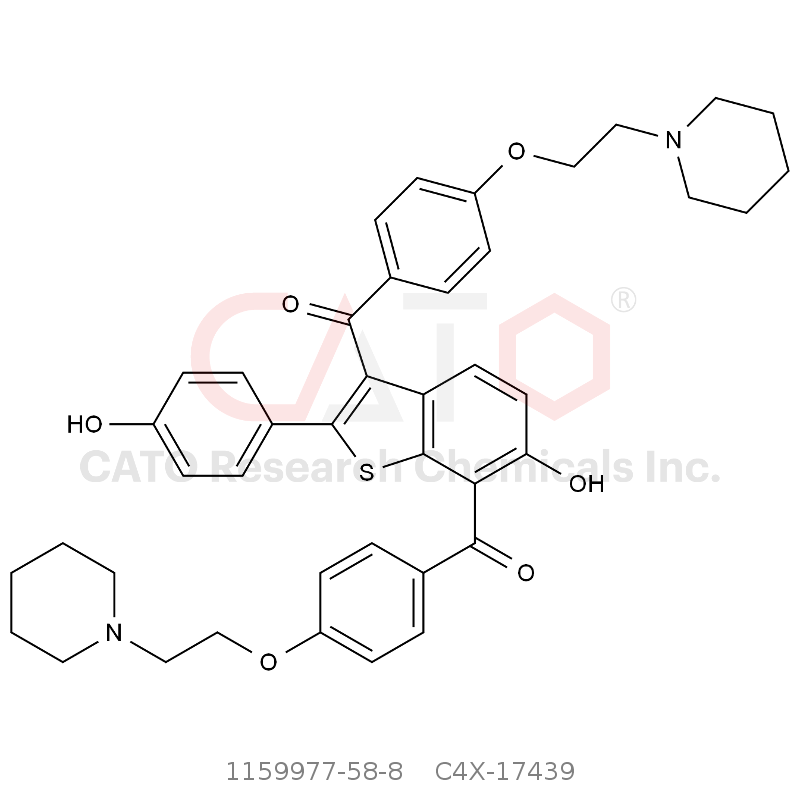CAS No.:1159977-58-8,Raloxifene EP Impurity A
