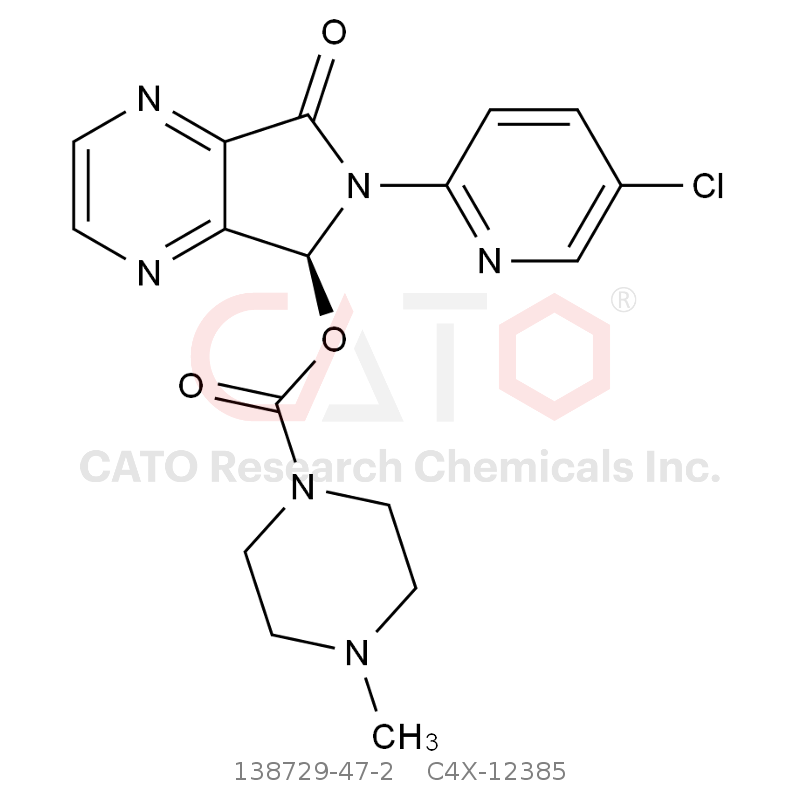 CAS No.:138729-47-2,右佐匹克隆(S-佐匹克隆)