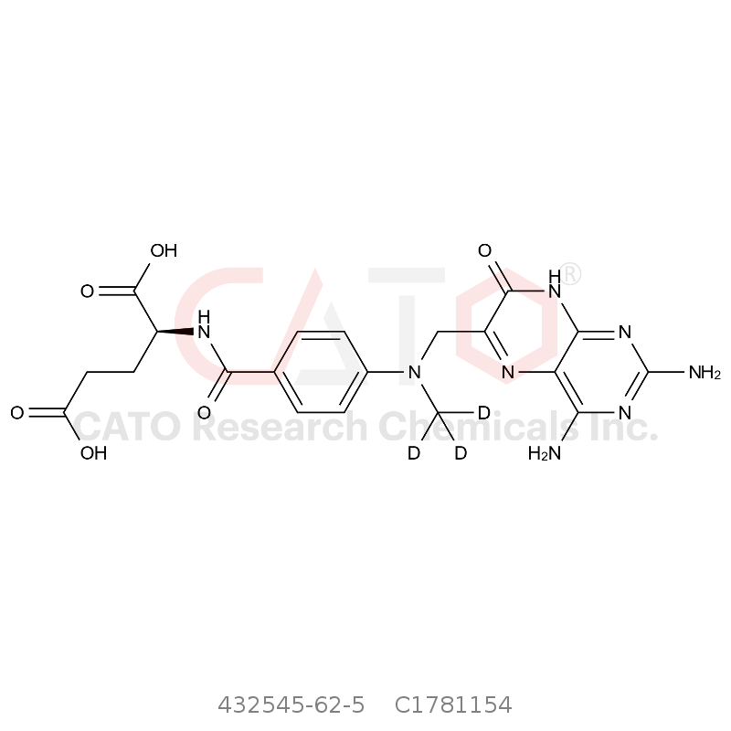 CAS No.:432545-62-5,7-羟基甲氨蝶呤-d3