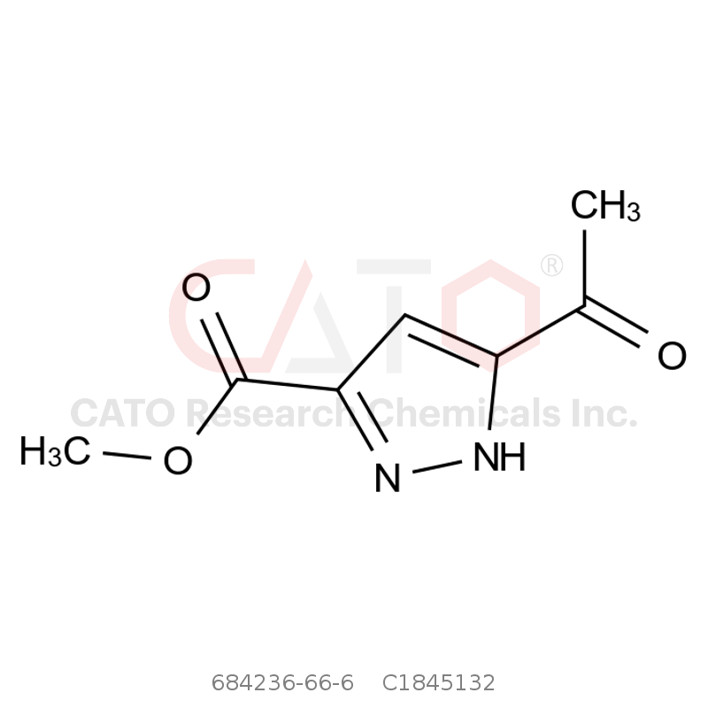 CAS No.:684236-66-6,5-乙酰基-1H-吡唑-3-甲酸甲酯