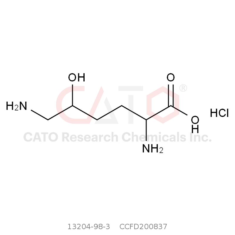 CAS No.:13204-98-3,DL-5-羟基赖氨酸盐酸盐