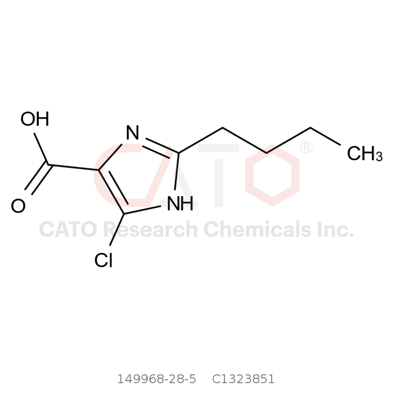 CAS No.:149968-28-5,2-Butyl-4-chloro-1H-imidazole-5-carboxylic acid