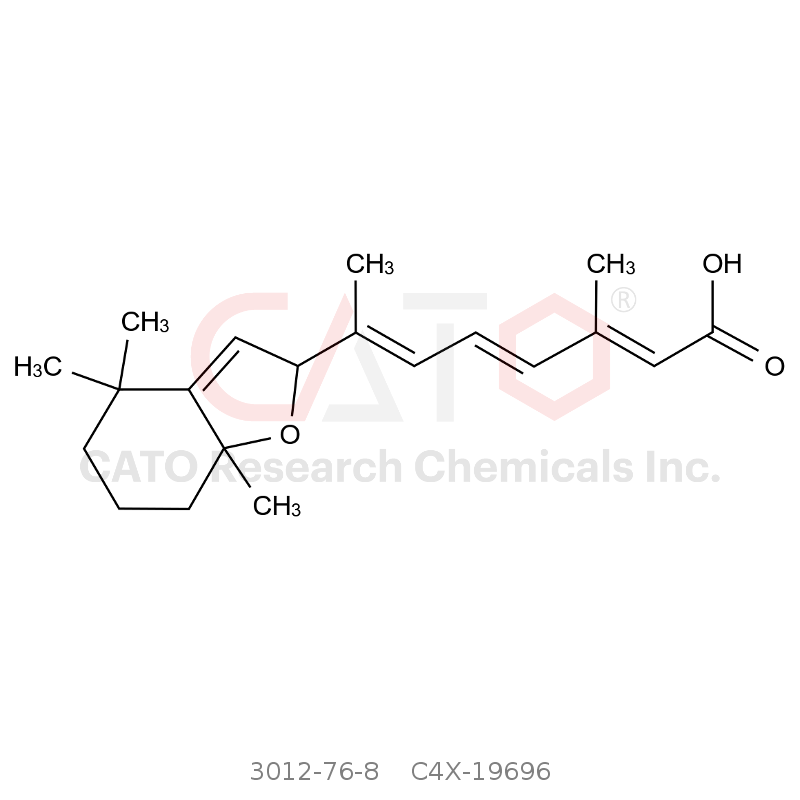 CAS No.:3012-76-8,5,8-Epoxy-all-trans-Retinoic Acid(Mixture of Diastereomers)