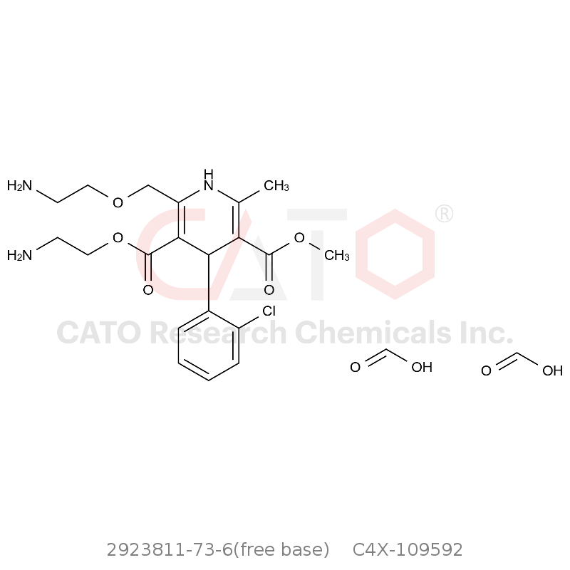 CAS No.:2923811-73-6(free base),氨氯地平杂质92 甲酸盐