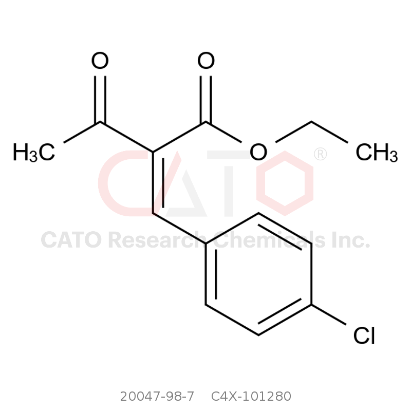 CAS No.:20047-98-7,Ethyl (2Z)-2-[(4-chlorophenyl)methylene]-3-oxobutanoate