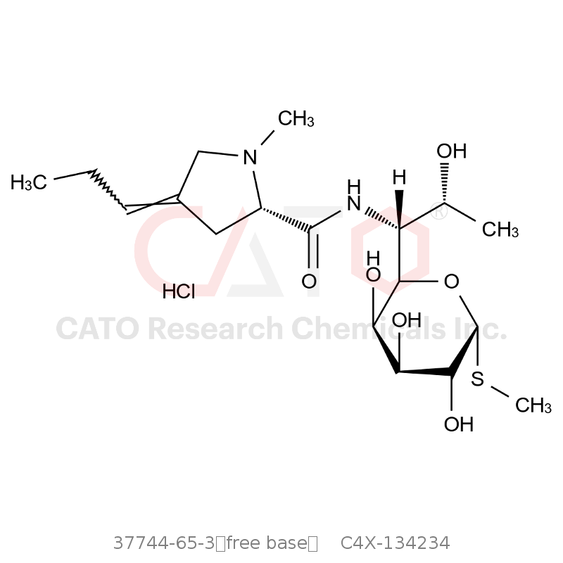 CAS No.:37744-65-3（free base）,Lincomycin Hydrochloride EP Impurity B (Mixture of Z/E) HCl