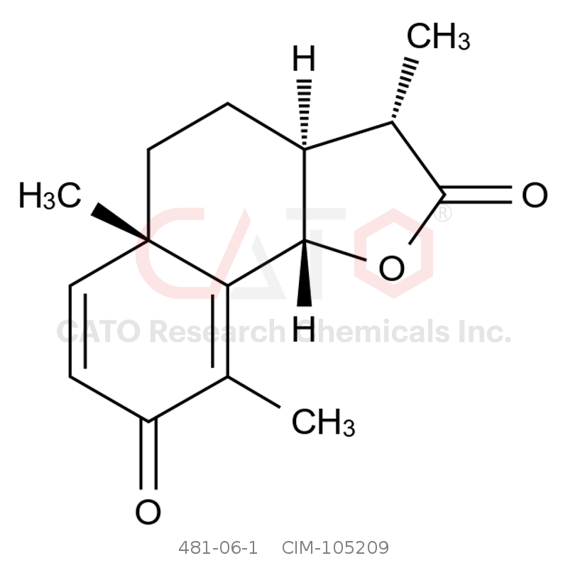CAS No.:481-06-1,Santonin