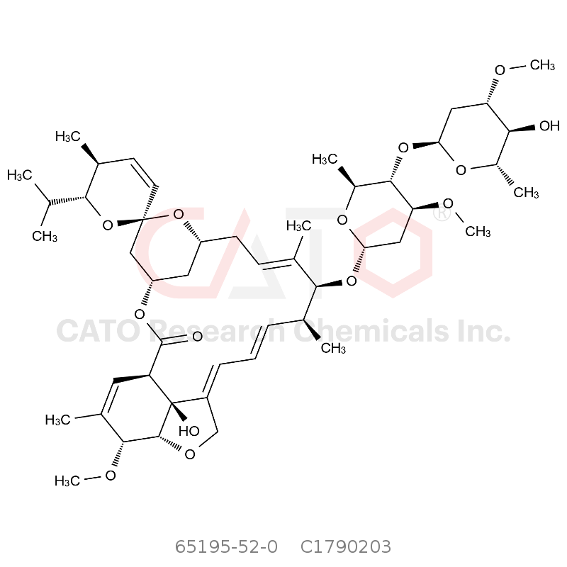 CAS No.:65195-52-0,阿维菌素 A1a