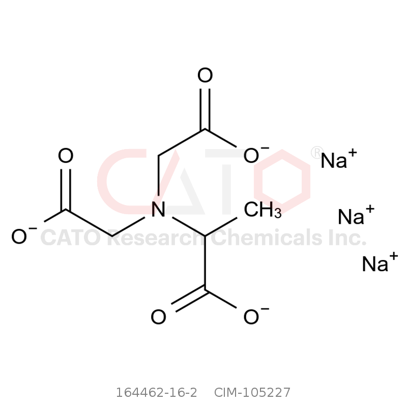 CAS No.:164462-16-2,2,2'-((1-Carboxyethyl)azanediyl)diacetic acid, trisodium salt