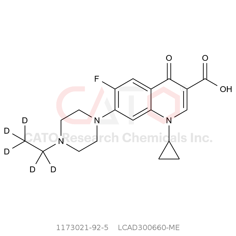 CAS No.:1173021-92-5,Enrofloxacin-D5