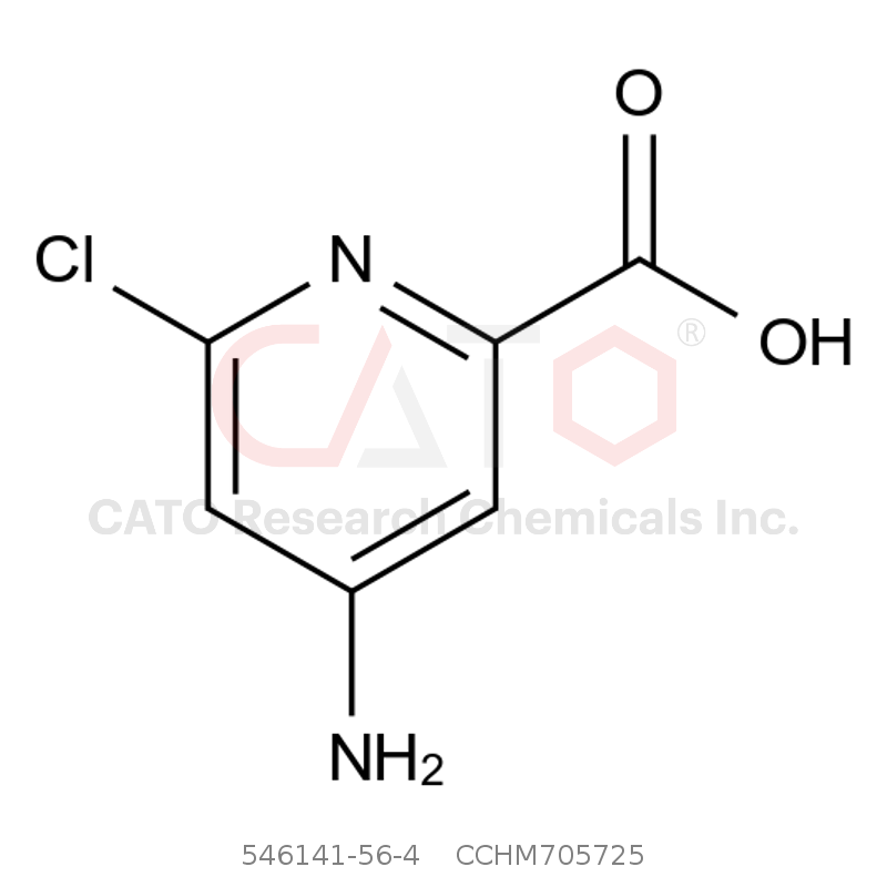 CAS No.:546141-56-4,4-氨基-6-氯甲酸吡啶