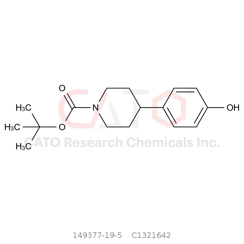 CAS No.:149377-19-5,tert-Butyl 4-(4-hydroxyphenyl)piperidine-1-carboxylate