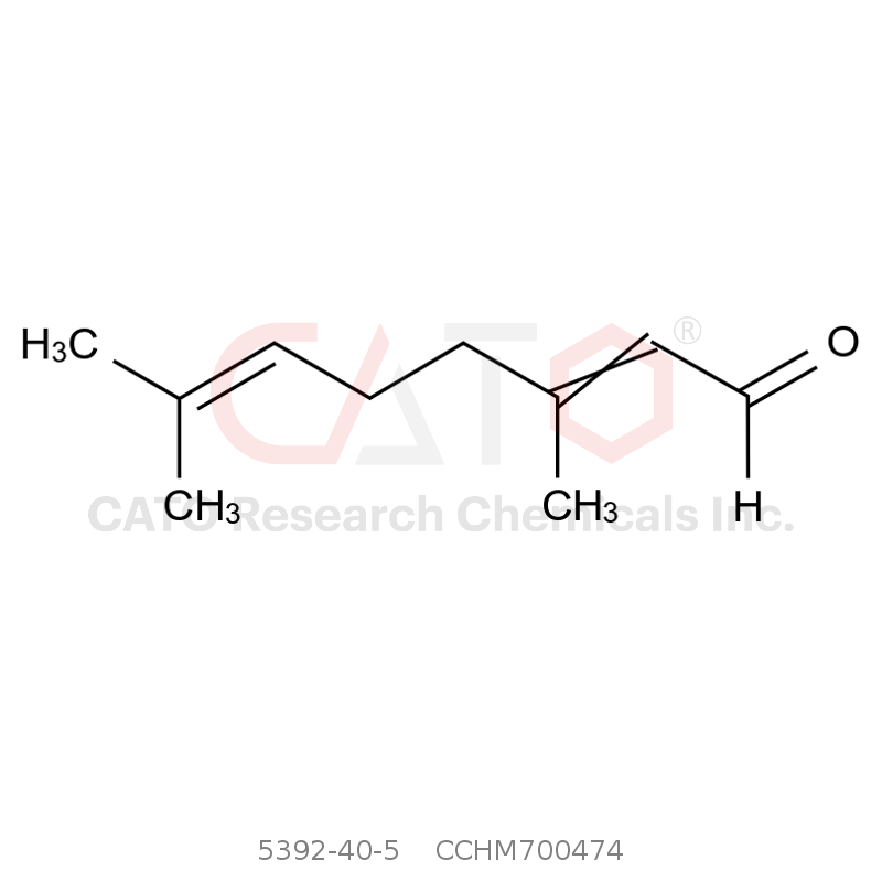 CAS No.:5392-40-5,柠檬醛顺反异构混合