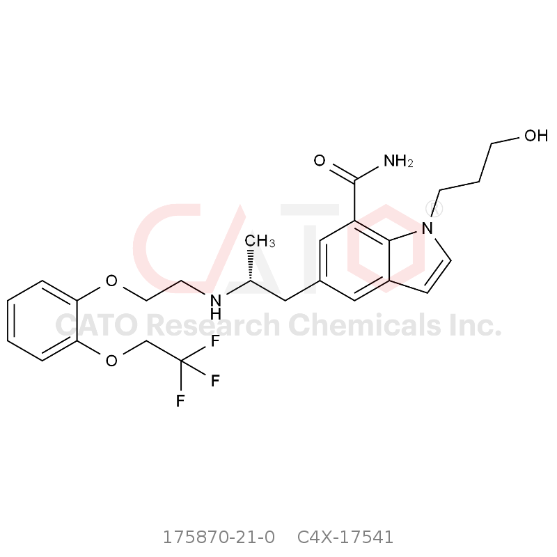 CAS No.:175870-21-0,Silodosin Impurity 1