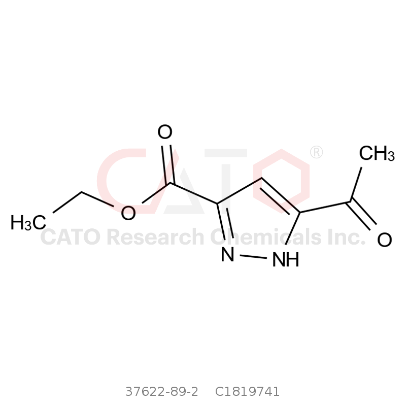 CAS No.:37622-89-2,3-乙酰基-1H-吡唑-5-羧酸乙酯