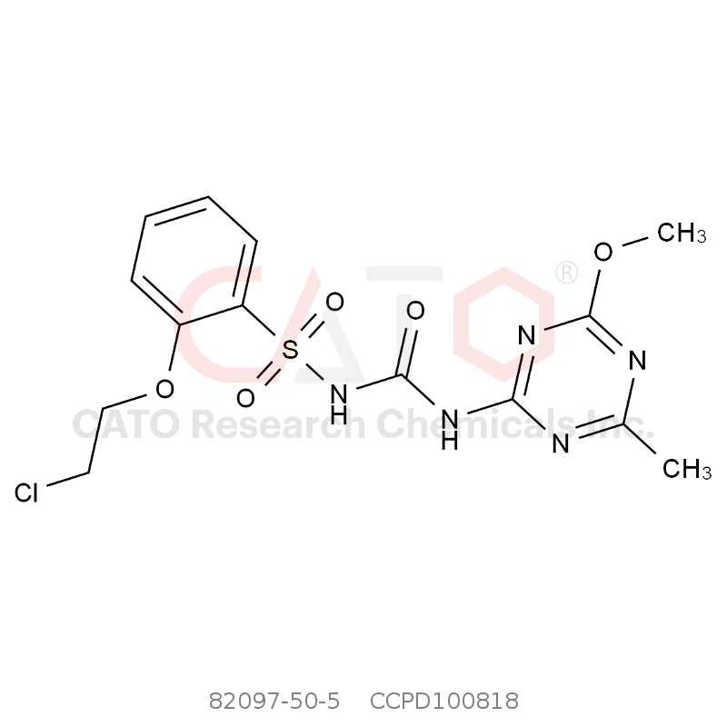 CAS No.:82097-50-5,醚苯磺隆