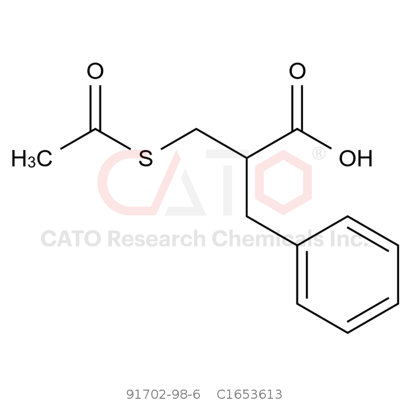 CAS No.:91702-98-6,2-[(Acetylthio)methyl]-3-phenylpropionic Acid