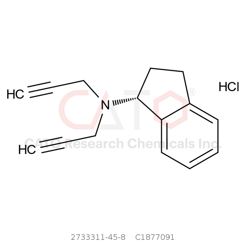 CAS No.:2733311-45-8,N-2-Propynyl Rasagiline HCl