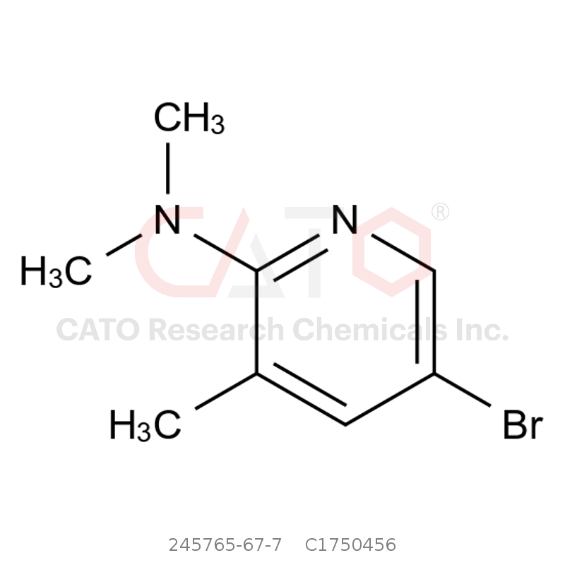 CAS No.:245765-67-7,5-溴-N，N，3-三甲基-2-吡啶胺