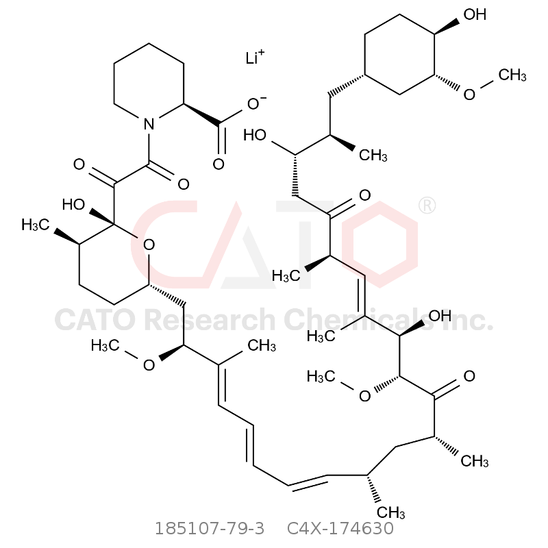 CAS No.:185107-79-3,雷帕霉素杂质30 锂盐