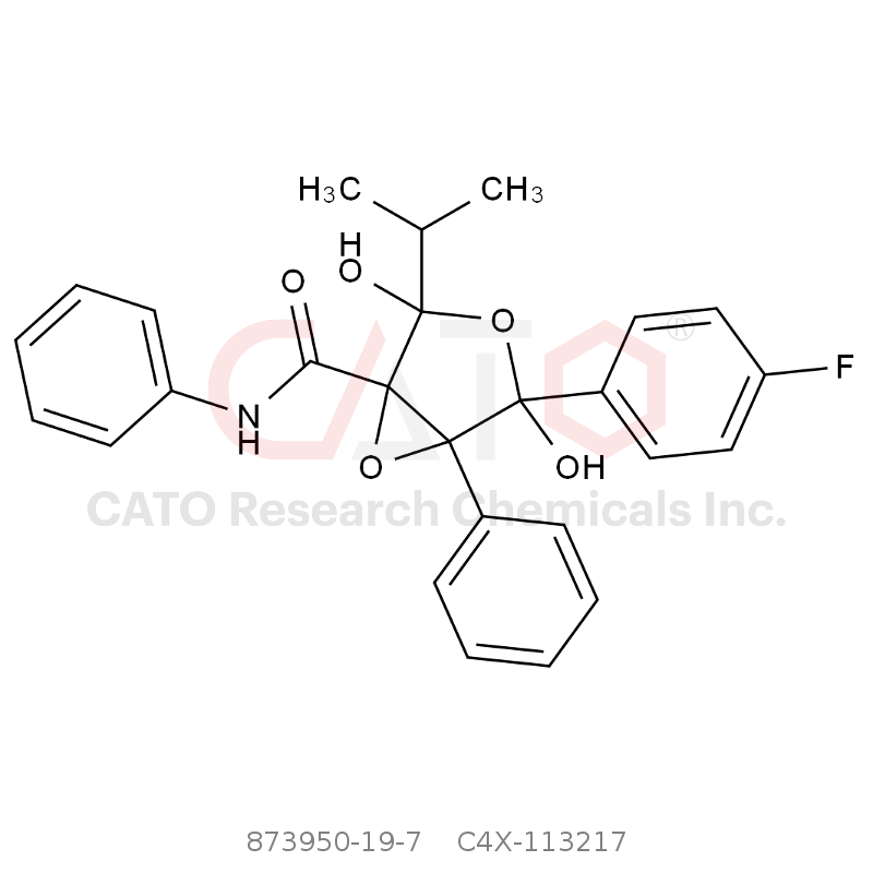 CAS No.:873950-19-7,阿托伐他汀环氧四氢呋喃杂质