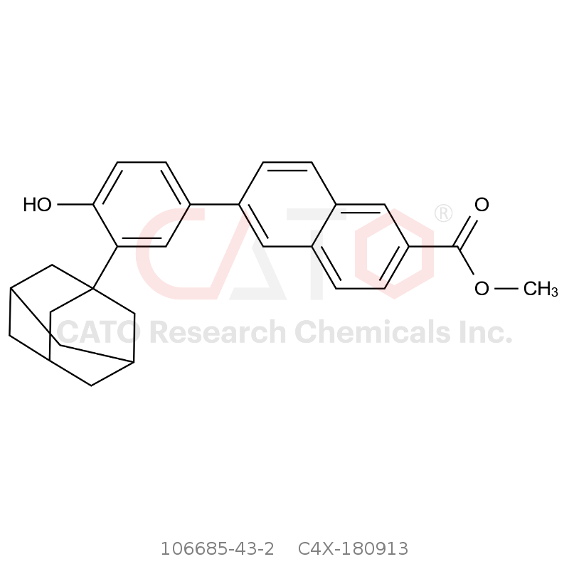 CAS No.:106685-43-2,Adapalene Impurity 13