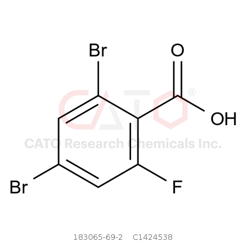 CAS No.:183065-69-2,2,4-二溴-6-氟苯甲酸