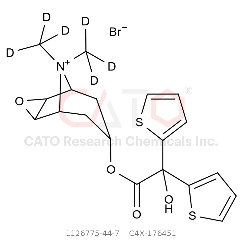 CAS No.:1126775-44-7, 噻托溴铵-d6