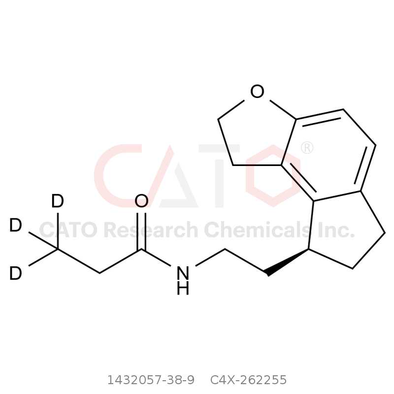 CAS No.:1432057-38-9,Ramelteon-d3