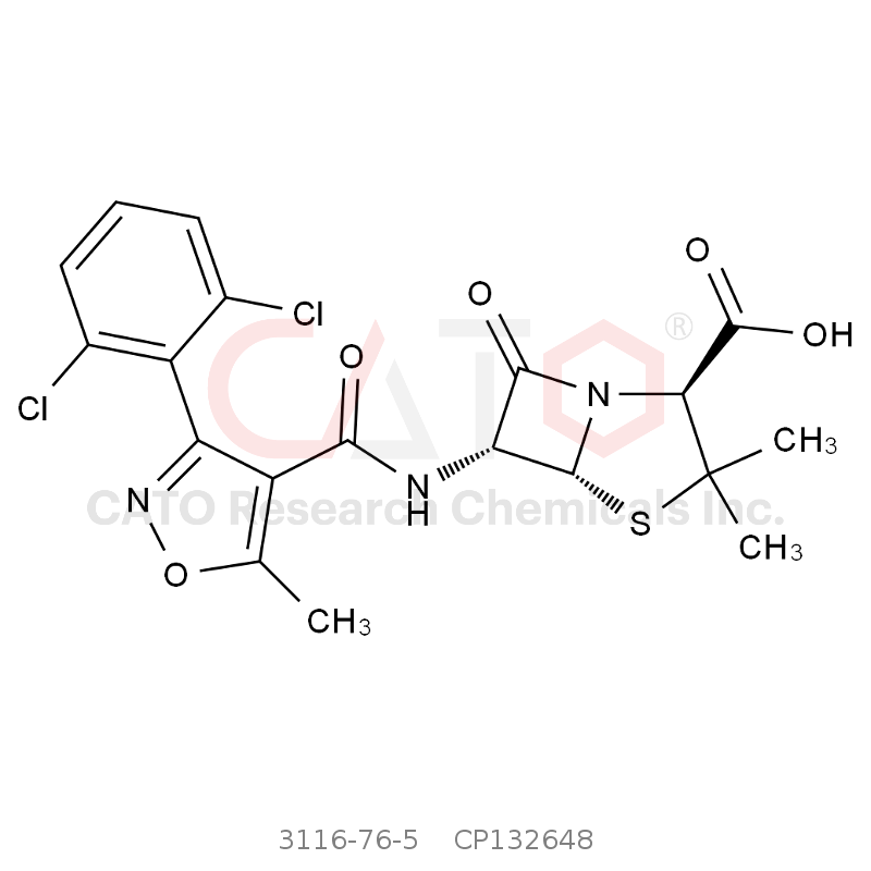 CAS No.:3116-76-5,Dicloxacillin