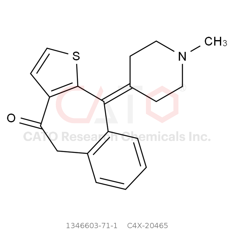 CAS No.:1346603-71-1,酮替芬EP杂质E