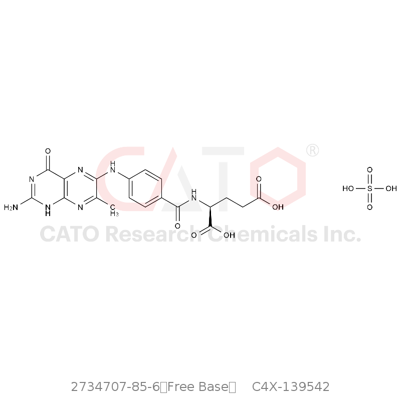 CAS No.:2734707-85-6（Free Base）,Folic Acid Sulfate EP Impurity G
