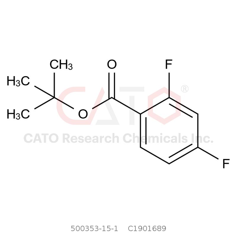 CAS No.:500353-15-1,tert-Butyl 2,4-Difluorobenzoate