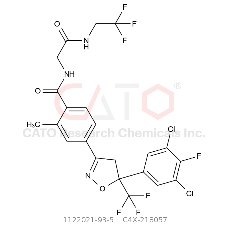 CAS No.: 1122021-93-5,Fluralaner Impurity 57