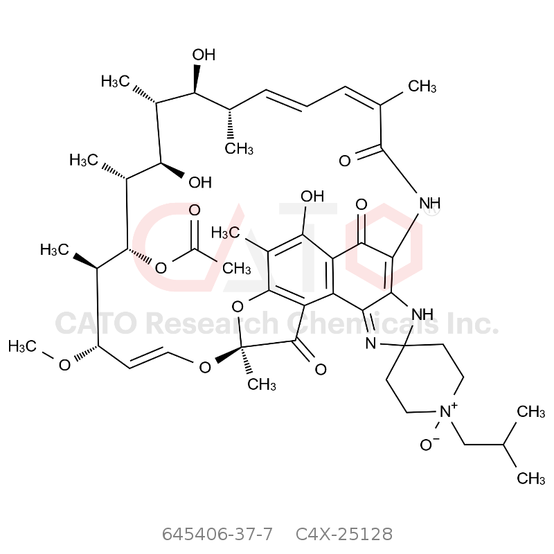 CAS No.:645406-37-7,Rifamputin Nitrogen Oxide